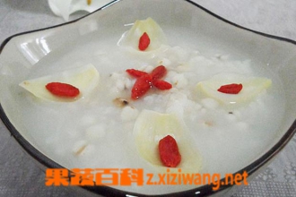 百合薏仁粳米粥的材料和做法步骤