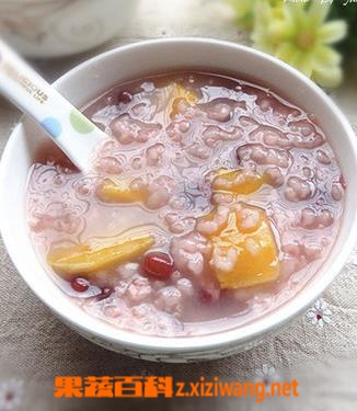 果蔬百科红豆蕃薯粥的做法