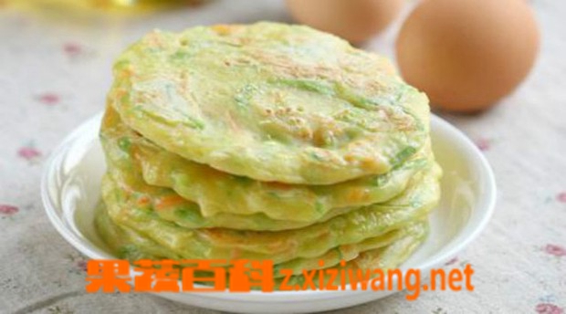果蔬百科西葫芦饼的做法
