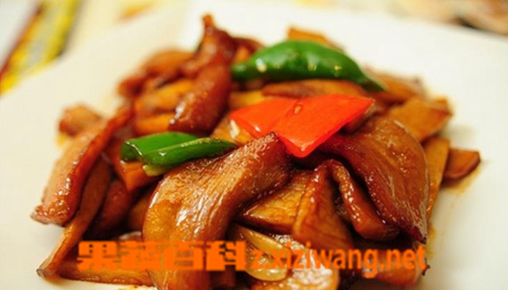 果蔬百科杏鲍菇炒肉做法大全