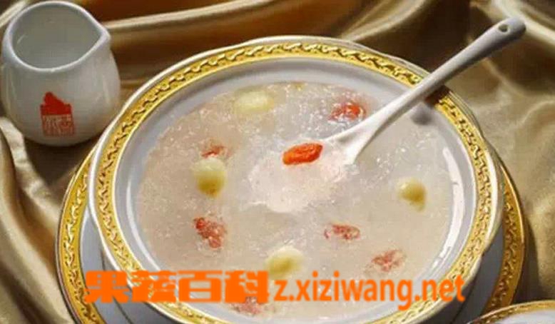 果蔬百科银耳燕窝羹的功效与作用