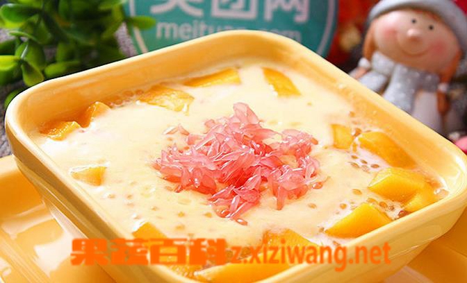 果蔬百科杨枝甘露的功效与作用