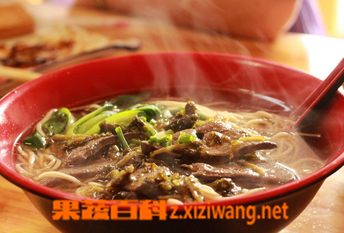 果蔬百科猪肝面怎么做好吃