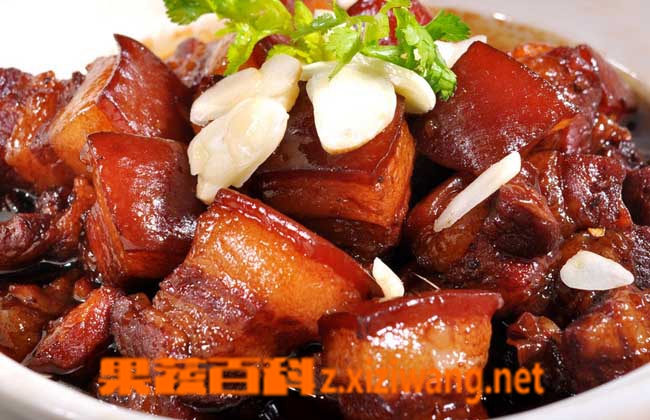 果蔬百科红焖肉的家常做法