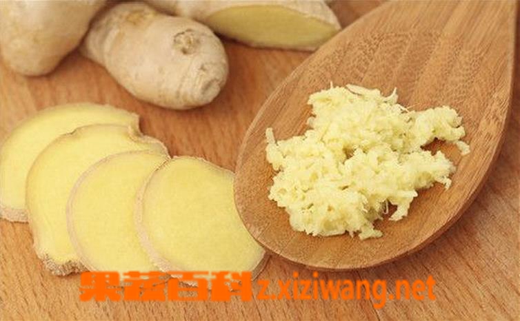 果蔬百科姜末泡脚的功效与作用