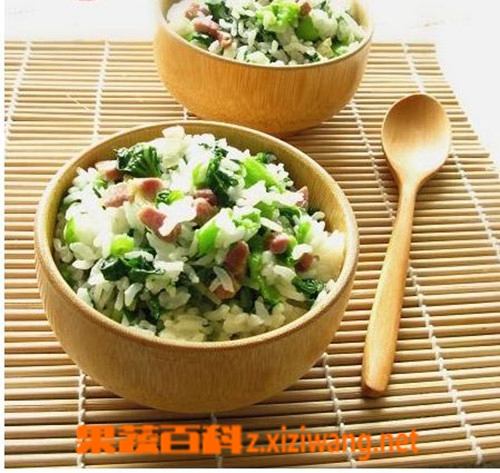 果蔬百科 咸肉菜饭怎么做