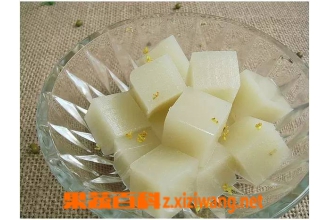 冰皮凉糕的材料和做法步骤