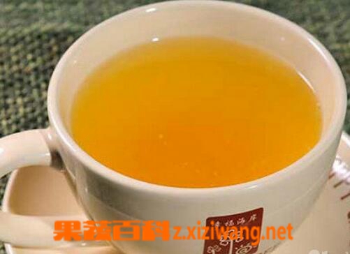 果蔬百科蜂蜜生姜茶
