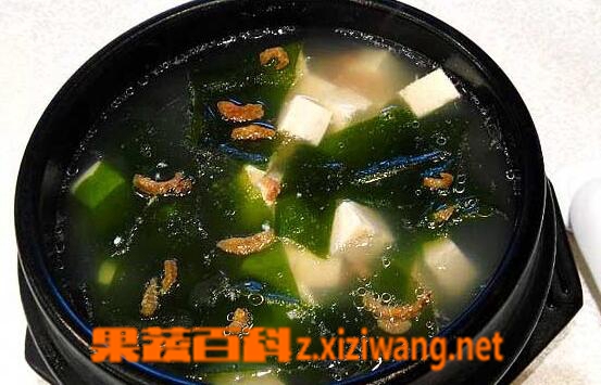 果蔬百科海带汤的不同做法