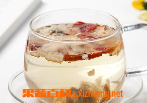 果蔬百科常见养生茶的配方与功效