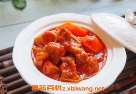 西红柿炖牛腩怎么做