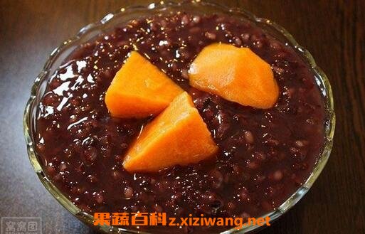 紫米能和地瓜一起吃吗
