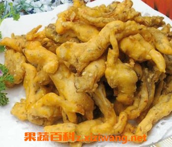 软炸平菇