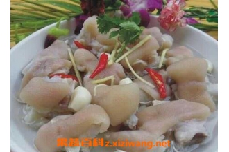 猪蹄煮橘子叶的功效与作用