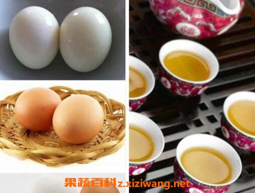 煮鸡蛋不能和什么一起吃