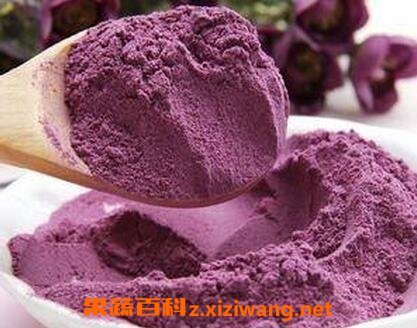 紫薯粉的功效与作用