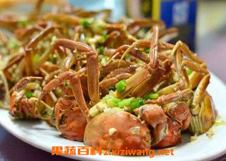 毛蟹不能和什么一起吃