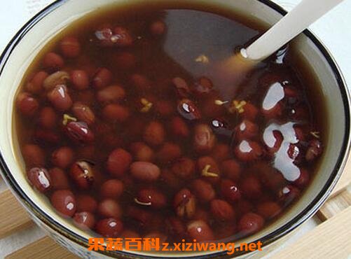 红豆汤的功效与作用