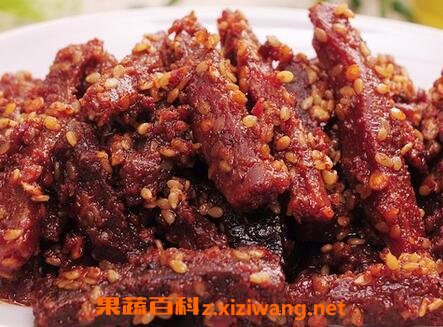 牛肉干不能和什么一起吃