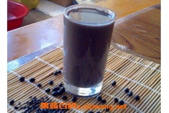 喝黑豆浆的好处与坏处