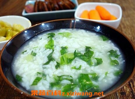 青菜粥的功效与作用