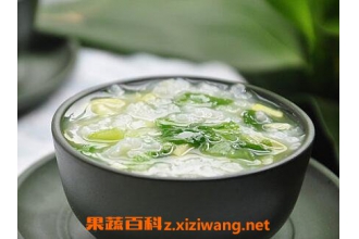 白菜鸡蛋粥的材料和做法步骤