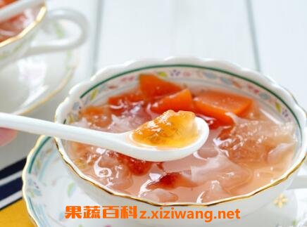 怎么煮桃胶糖水