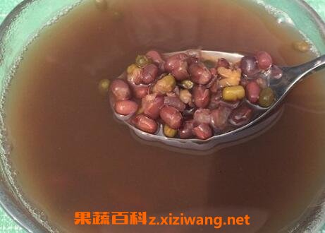 红豆绿豆汤的功效与作用
