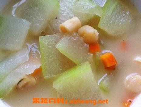 煮冬瓜的功效与作用及常见做法