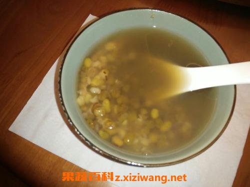 冰糖绿豆汤