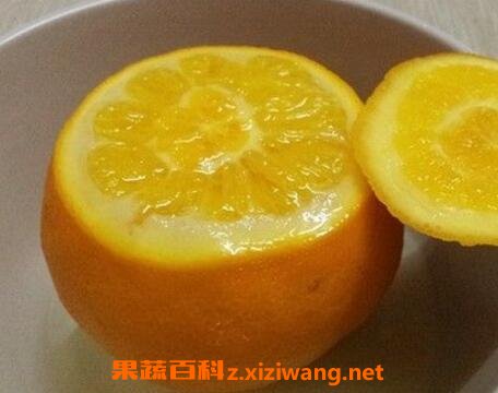 蒸橙子如何吃 蒸橙子的做法与功效