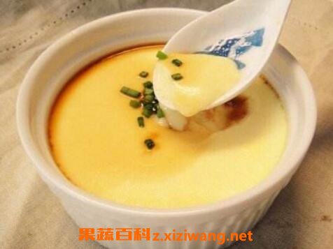 蒸蛋的功效与作用