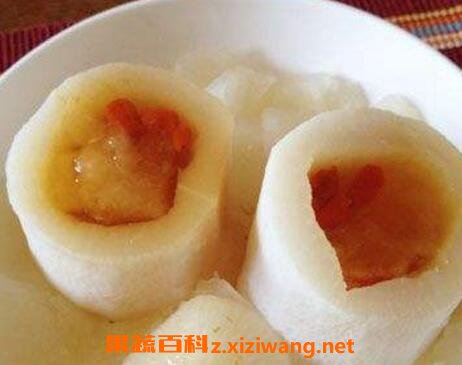 白萝卜蒸蜂蜜的功效与作用
