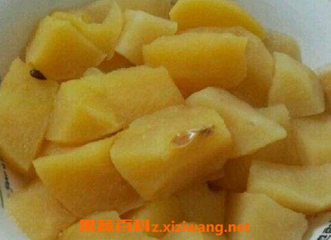白糖参蒸苹果的功效与作用