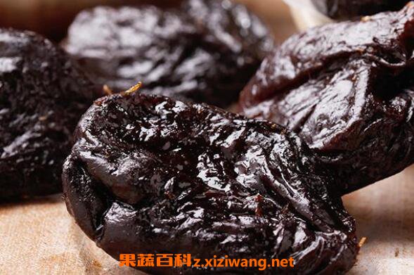 西梅干的功效与作用