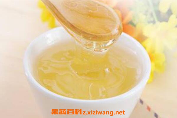 槐花蜂蜜的作用与功效