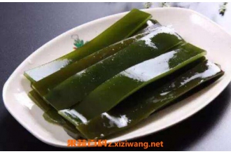 海带不能和什么一起吃 吃海带的禁忌