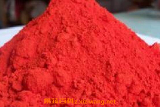 红丹粉的功效与作用