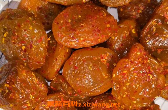 杏梅干的功效与作用