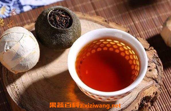 柑普洱茶的功效与作用
