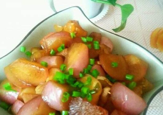 红皮水萝卜怎么炒好吃