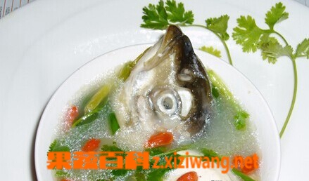 果蔬百科鱼头豆腐汤