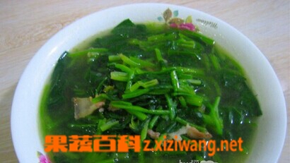 果蔬百科菠菜汤