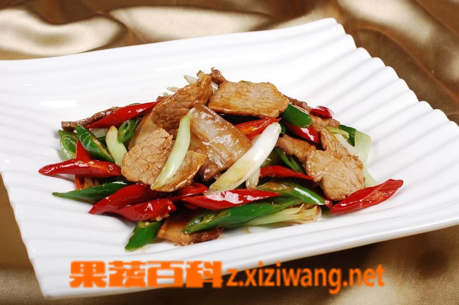 果蔬百科湖南小炒肉的做法