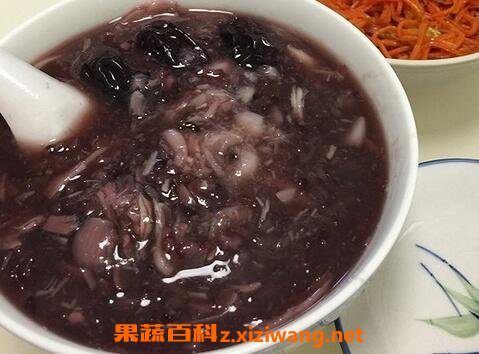 百合黑米粥的禁忌