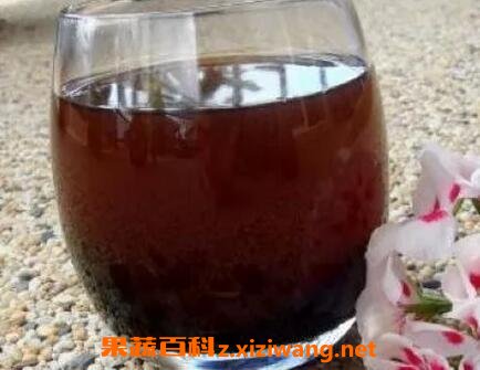 乌枣煮水的功效
