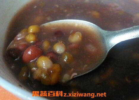 红豆绿豆汤的功效与作用