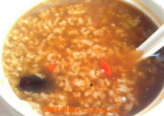 绿豆大米红枣粥的功效
