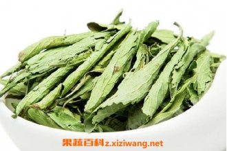 ��Ҷ�յĹ�Ч�����ü�ʳ�÷���