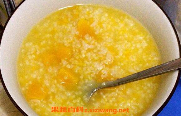 糯米南瓜粥功效与作用